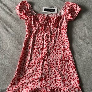 Off The Shoulder Butterfly Dress